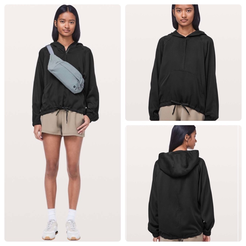 Lululemon City Stroll Hoodie Black Size 8